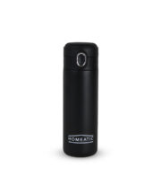 Homeatic Insulated Travel Mug – 500ml Matte Vacuum Flask with One-Touch Flip Lid