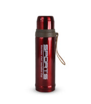 Glow-Finish Metallic Vacuum Flask – 500ml Stainless Steel Insulation Cup with Integrated Serving Lid - Image 2