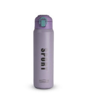 Homeatic Pastel Series Sport Flask – 500ml Matte Water Bottle with Pop-Color Locking Latch