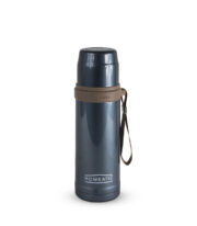 HOMEATIC "SPORT" Insulated Stainless Steel Vacuum Flask – 17oz/500ml Thermos with Built-in Cup and Carry Strap