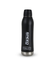 HOMEATIC "SPEED" Insulated Stainless Steel Sports Water Bottle – Leak-Proof Flip Top Lid